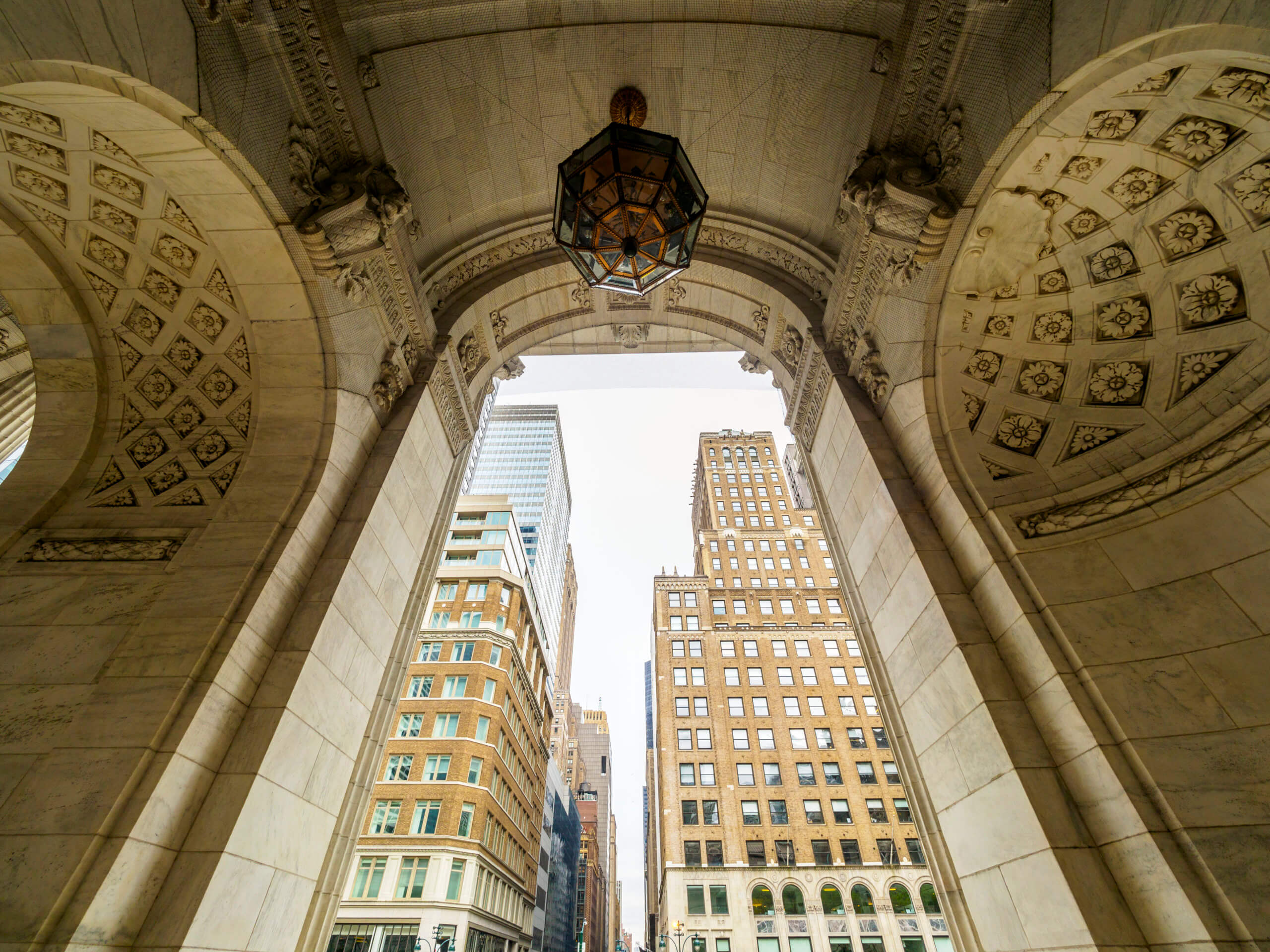 Entrance to courthouse