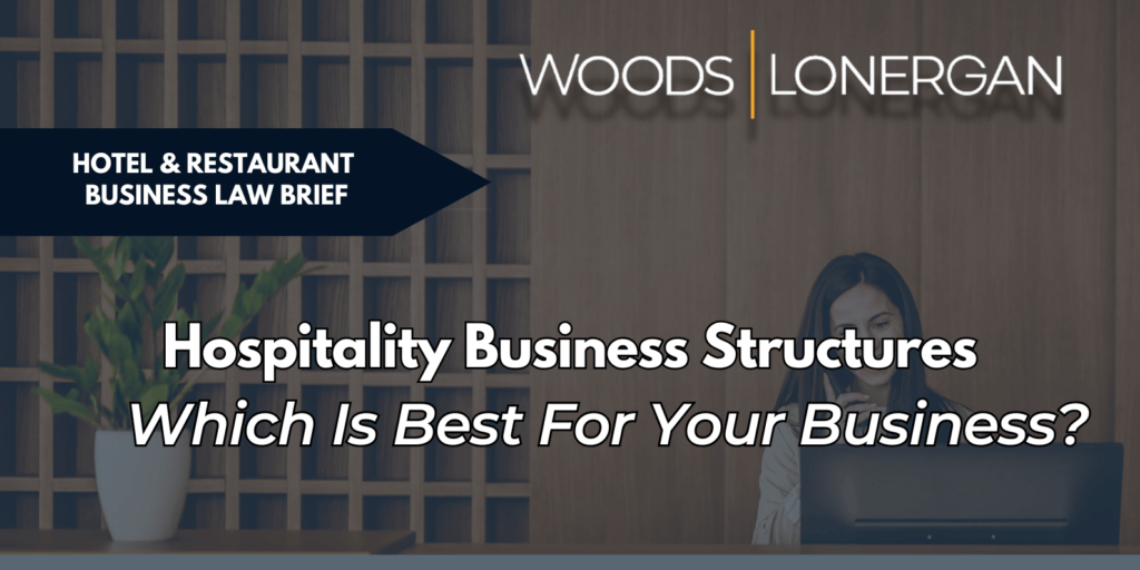 hospitality business structure